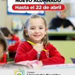 Apertura del plazo de admisión 2026/2027