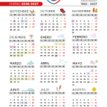 Calendario escolar 2026/2027